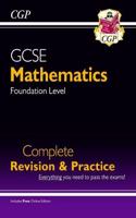 GCSE Maths Complete Revision & Practice: Foundation inc Online Ed, Videos & Quizzes: (CGP GCSE Maths)