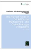 The Human Factor in Social Capital Management