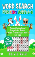 Word Search For Kids Ages 6-8