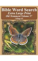 Bible Word Search Extra Large Print Old Testament Volume 57: 1 Kings #5