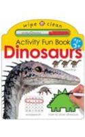 Wipe Clean Activity Fun Book - Dinosaurs