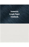 Isometric Graph Paper Notebook: 1/8 Inch Isometric Ruled, 120 Pages