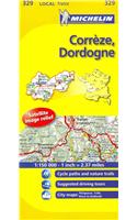 Correze, Dordogne: Corrze, Dordogne(No. 329 Michelin Local Maps)
