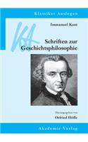 Immanuel Kant: Schriften Zur Geschichtsphilosophie