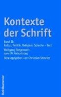 Kontexte Der Schrift