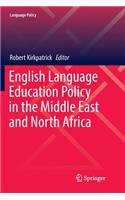 English Language Education Policy in the Middle East and North Africa