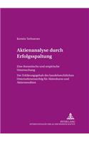 Aktienanalyse Durch Erfolgsspaltung