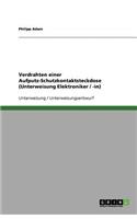 Verdrahten einer Aufputz-Schutzkontaktsteckdose (Unterweisung Elektroniker / -in)