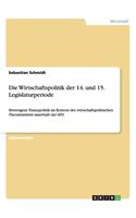 Wirtschaftspolitik der 14. und 15. Legislaturperiode: Heterogene Finanzpolitik im Kontext des wirtschaftspolitischen Theorienstreits innerhalb der SPD