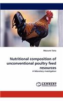 Nutritional Composition of Unconventional Poultry Feed Resources