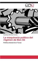 maquinaria política del régimen de Ben Ali