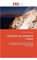 Extension du périmètre irrigué: (Omn.Univ.Europ.)