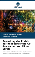 Bewertung des Portals des Bundesinstituts für den Norden von Minas Gerais