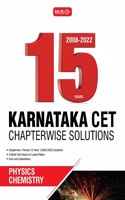 MTG 15 Years Karnataka CET Chapterwise Solutions Physics & Chemistry