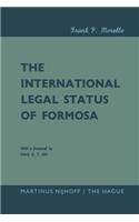 The International Legal Status of Formosa