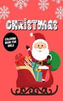Christmas coloring book for girls