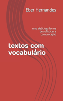textos com vocabulário