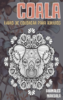 Libro de colorear para adultos - Mandala - Animales - Coala