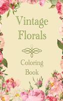 Vintage Florals Coloring Book