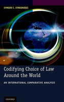 Codifying Choice of Law Around the World