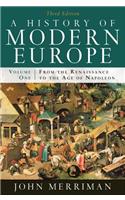 A History of Modern Europe: From the Renaissance to the Age of Napoleon