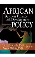 African Development Finance and Business Finance Policy