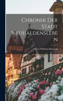 Chronik Der Stadt Neuhaldensleben