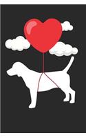 Beagle Notebook - Valentine's Day Gift for Beagle Lovers - Beagle Journal
