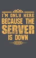 I'm Only Here Because The Server Is Down