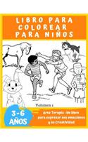 Libro para Colorear para niños de 3 a 6 años.