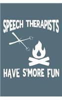 Speech Therapists Have S'More Fun