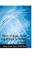 Poetry of Byron, Chosen and Arranged by Matthew Arnold