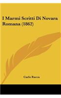 I Marmi Scritti Di Novara Romana (1862)