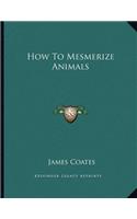 How to Mesmerize Animals
