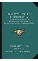 Observations On Hydropathy