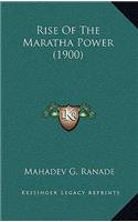 Rise of the Maratha Power (1900)