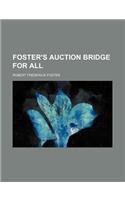 Foster's Auction Bridge for All