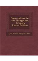 Cacao Culture in the Philippines