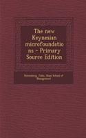 The New Keynesian Microfoundations