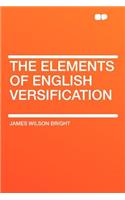 The Elements of English Versification