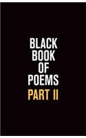 Black Book of Poems II