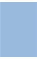 Journal Atlantic Blue Color Simple Plain Blue