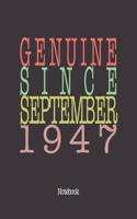 Genuine Since September 1947