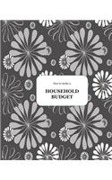 How to Make a Household Budget