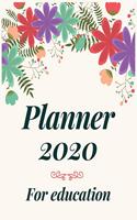 Planner 2020 for education