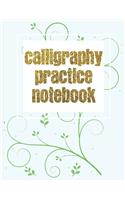 calligraphy practice notebook