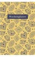 Wochenplaner: 52 +1 Wochenkalender I Undatiert I DIN A5 I 120 Seiten I Notizbuch I Journal I Adressen I Kontakte I Kalender I Jahreskalender