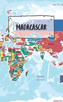 Madagascar: Dotted Travel Diary Notebook or Journey Dotted Grid Journal - Holiday Trip Pocketbook for Men and Women with Dots