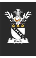 Brand: Brand Coat of Arms and Family Crest Notebook Journal (6 x 9 - 100 pages)