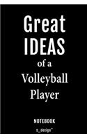Notebook for Volleyball Players / Volleyball Player